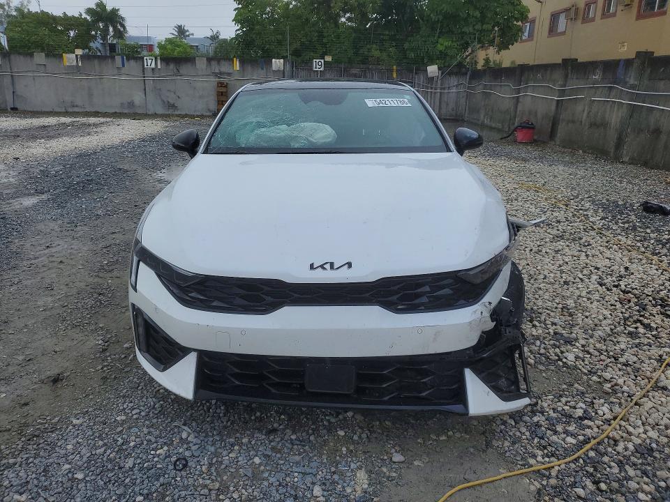2025 Kia VIN KNAG64J78S5384502 COPART salvage auction — FRONT END, Fl - Certificate Of Destruction, sold $9,200 on 2026-07-31 (photo 5)
