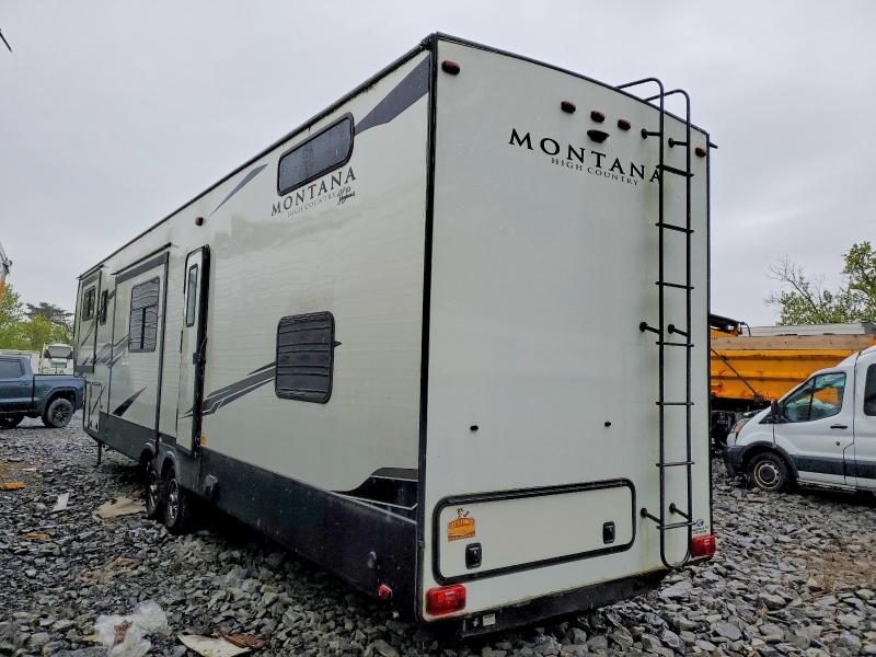 2020 Montana Trailer VIN 4YDF3772XLA742239 COPART salvage auction — ROOF, NY - MV-907A SALVAGE CERTIFICATE, sold $11,200 on 2026-07-08 (photo 3)
