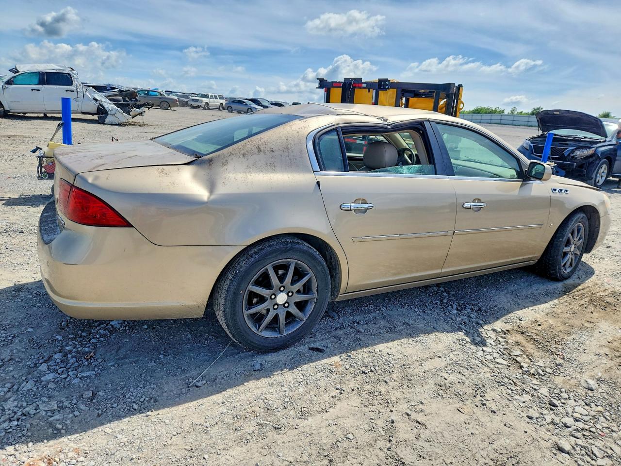2006 Buick Lucerne VIN 1G4HD57266U129000 COPART salvage auction — Top/Roof, KY - CERT OF TITLE-SALVAGE, sold $425 on 2026-06-25 (photo 3)