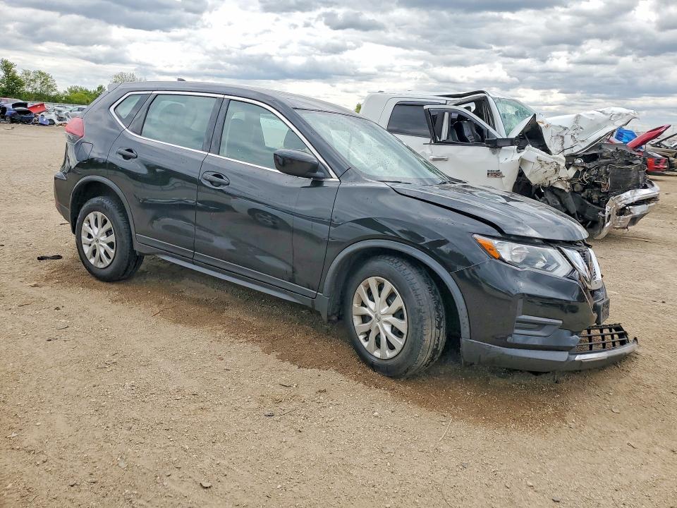 2018 Nissan Rogue VIN KNMAT2MVXJP607917 COPART salvage auction — FRONT END, Il - Salvage Certificate, sold $650 on 2026-07-28 (photo 4)