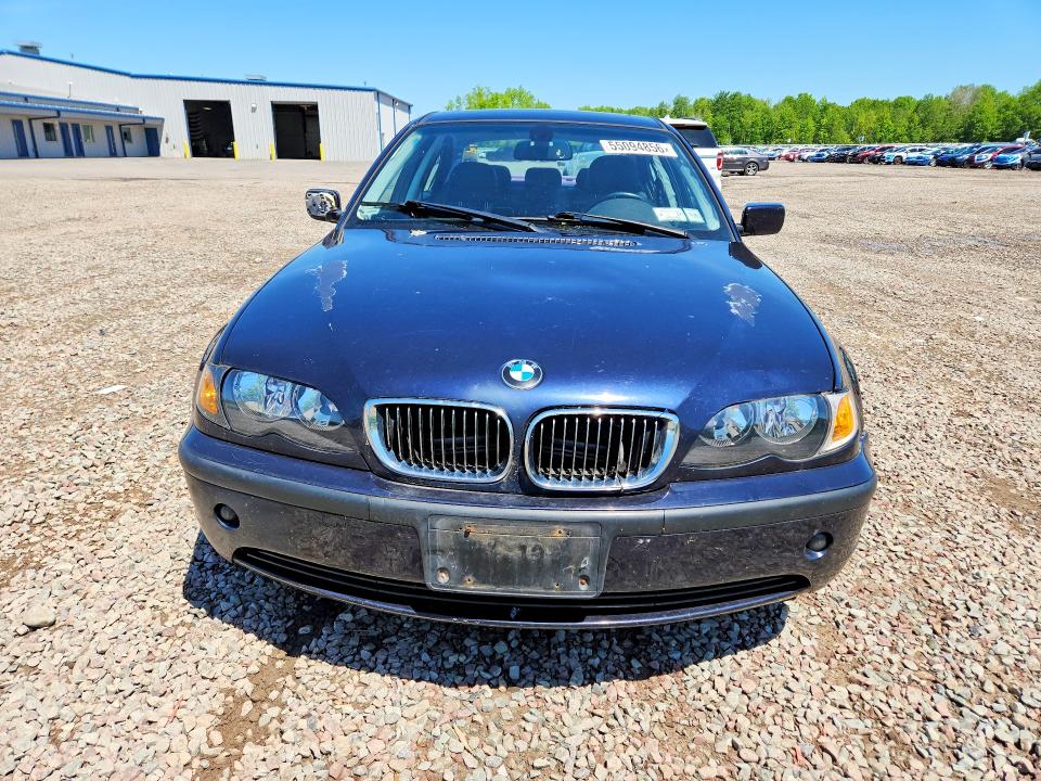 2004 BMW 3 series VIN WBAEU334X4PF60924 COPART salvage auction — REAR END, NY - MV-907A SALVAGE CERTIFICATE, sold $250 on 2026-07-13 (photo 5)