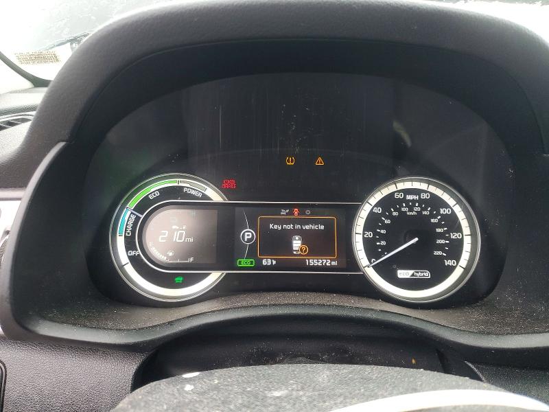 2019 Kia Niro VIN KNDCB3LC3K5242074 COPART salvage auction — FRONT END, Oh - Certificate Of Title, sold $2,750 on 2026-07-08 (photo 9)