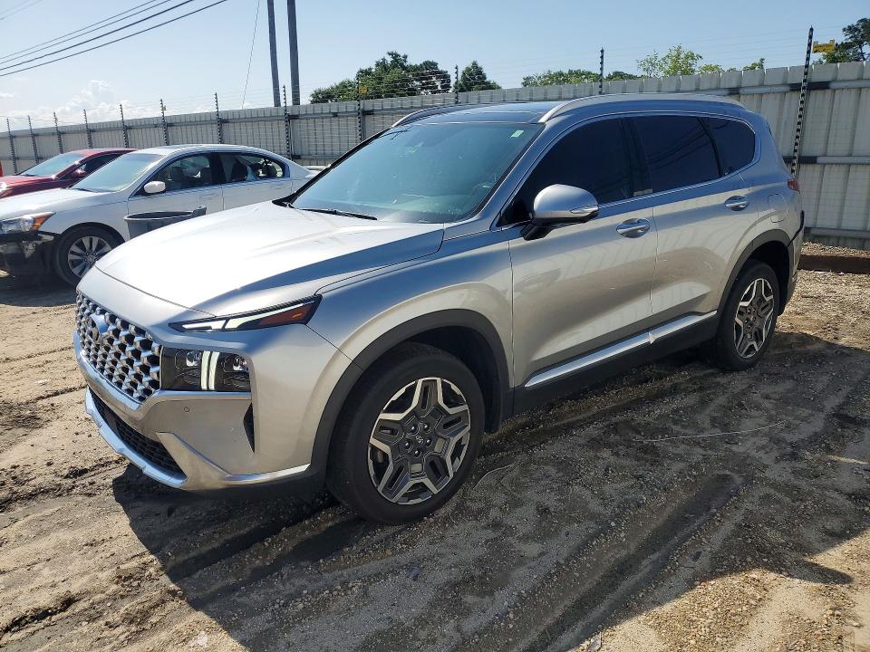 2023 Hyundai Santa fe VIN 5NMS5DA11PH020793 COPART salvage auction — REAR END, Fl - Certificate Of Destruction, sold $13,800 on 2026-07-09 (photo 1)