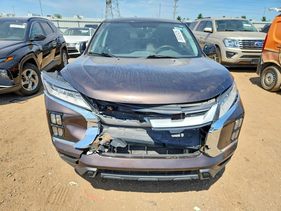 2020 Mitsubishi Outlander VIN JA4AP3AU1LU016525 COPART salvage auction — FRONT END, Il - Certificate Of Title (P), sold $4,500 on 2026-07-09 (photo 5)