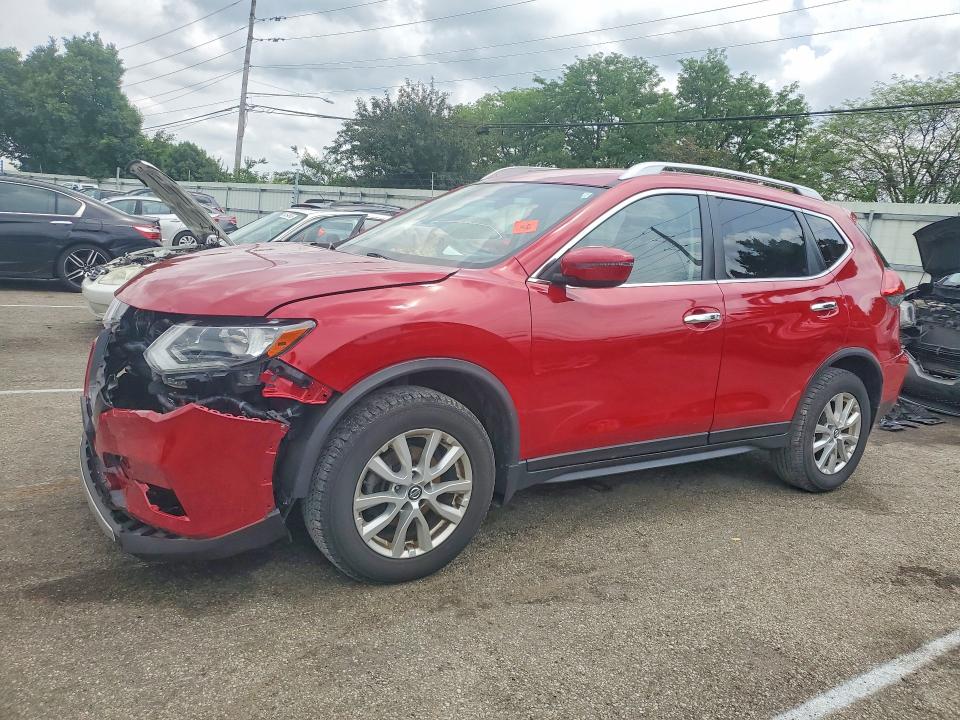 2017 Nissan VIN JN8AT2MV2HW266081 COPART salvage auction — FRONT END, Oh - Cert Of Title-Salvage, sold $2,300 on 2026-07-22 (photo 1)