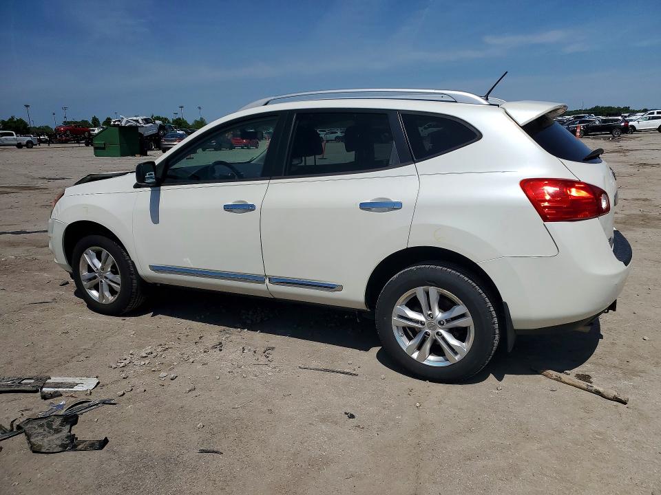 2015 Nissan Rogue VIN JN8AS5MV6FW771591 COPART salvage auction — FRONT END, Wv - Salvage Certificate, sold $1,750 on 2026-07-17 (photo 2)