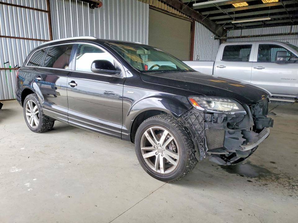 2015 Audi Q7 VIN WA1LGAFEXFD019670 COPART salvage auction — FRONT END, Ca - Salvage Certificate, sold $425 on 2026-07-09 (photo 4)
