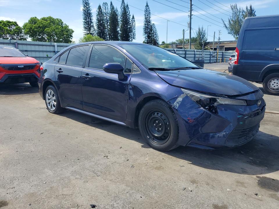 2024 Toyota Corolla VIN 5YFB4MDEXRP224325 COPART salvage auction — MECHANICAL, Fl - Certificate Of Title (P), sold $8,300 on 2026-07-20 (photo 4)