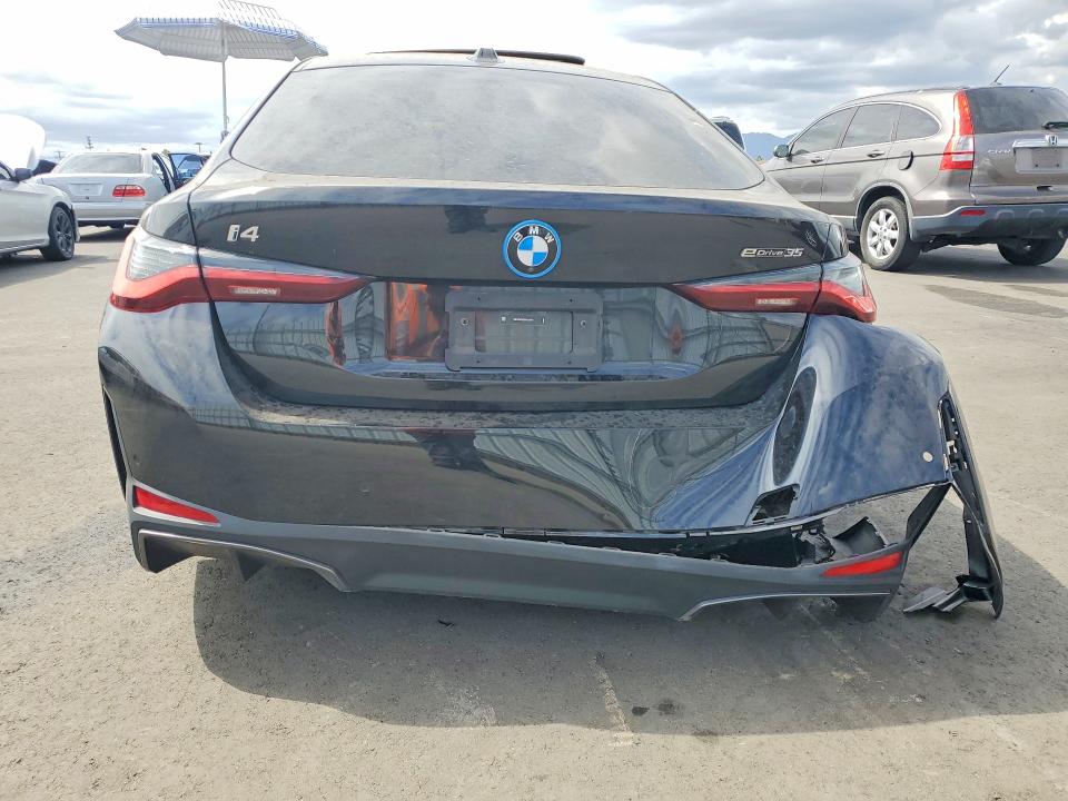 2024 BMW I4 VIN WBY43AW05RFS37324 COPART salvage auction — SIDE, Ca - Salvage Certificate, sold $6,800 on 2026-07-27 (photo 6)