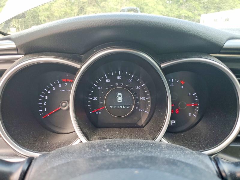 2015 Kia Optima VIN 5XXGM4A73FG399029 COPART salvage auction — FRONT END, MA - CERTIFICATE OF TITLE, sold $400 on 2026-07-23 (photo 9)