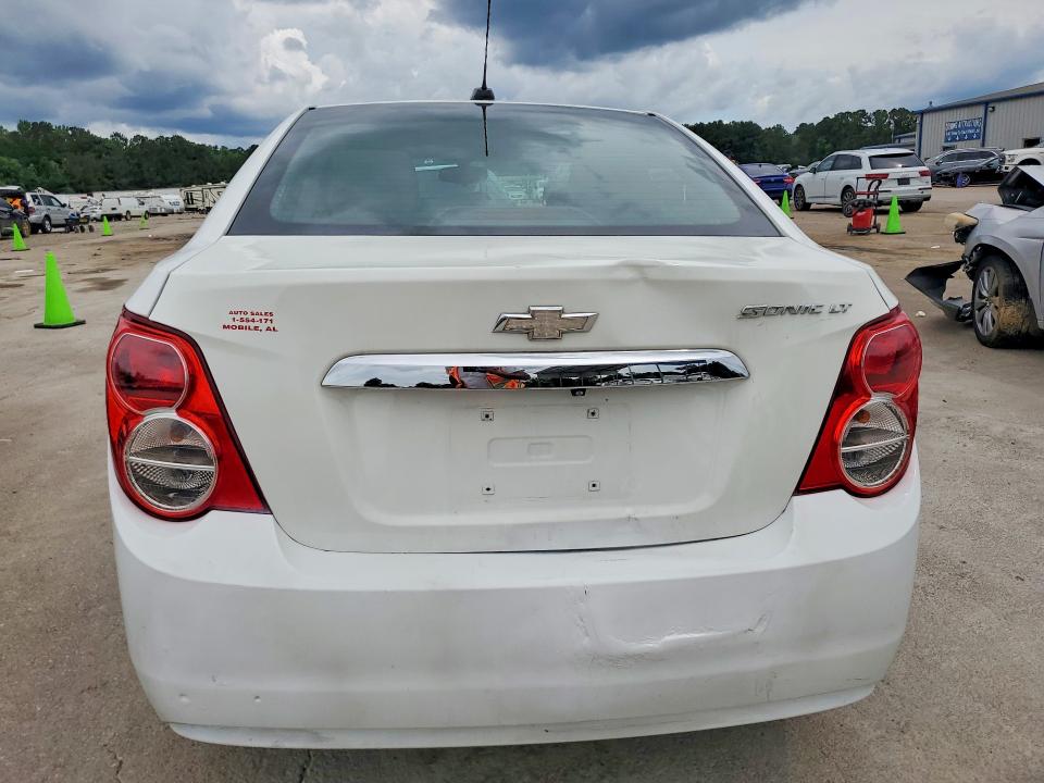 2015 Chevrolet SONIC VIN 1G1JC5SHXF4218386 COPART salvage auction — FRONT END, Ms - Cert Of Title-Salvaged, sold $725 on 2026-07-03 (photo 6)