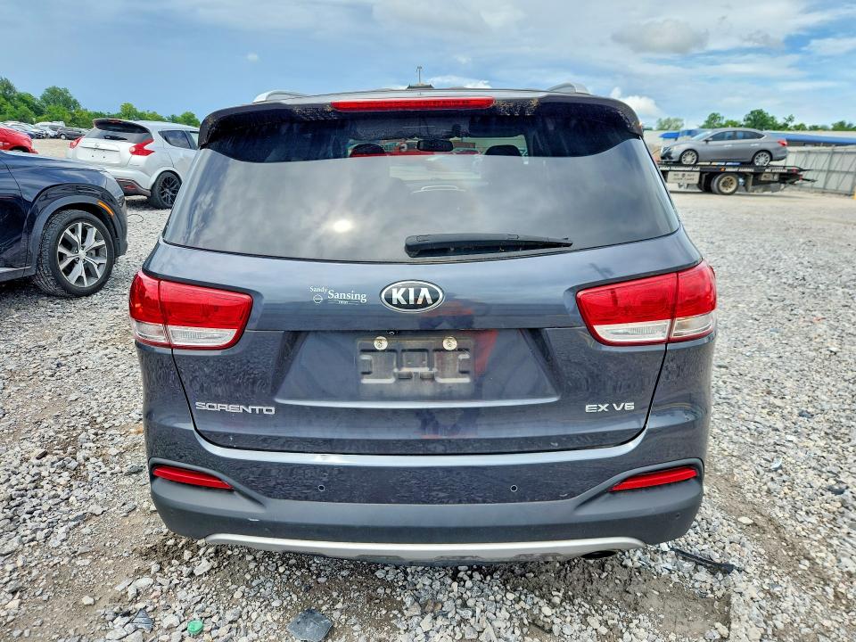 2018 Kia Sorento VIN 5XYPH4A56JG360636 COPART salvage auction — ALL OVER, AL - CERT OF TITLE-SALVAGE TITLE (P), sold $2,500 on 2026-07-07 (photo 6)