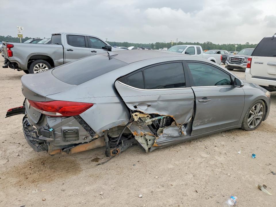2018 Hyundai Elantra VIN KMHD84LF7JU451496 COPART salvage auction — SIDE, Tx - Salvage Vehicle Title, sold $2,250 on 2026-07-21 (photo 3)