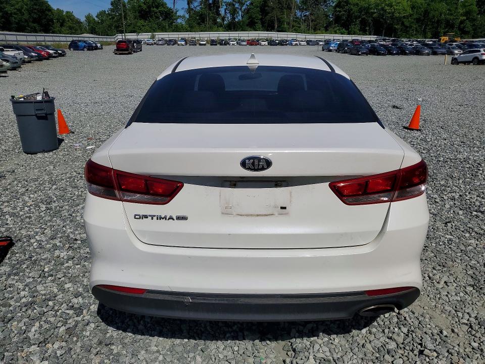 2016 Kia VIN KNAGT4L39G5093680 COPART salvage auction — FRONT END, Nc - Salvage Certificate Of Title, sold $700 on 2026-07-15 (photo 6)