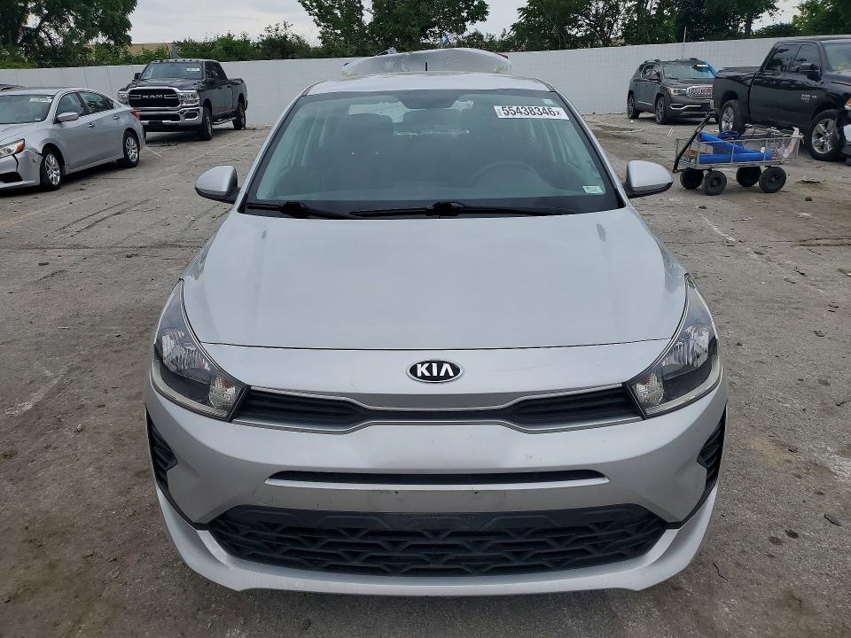 2021 Kia Rio VIN 3KPA24AD5ME366234 COPART salvage auction — REAR END, Mo - Salvage Certificate Of Title, sold $3,000 on 2026-07-10 (photo 5)