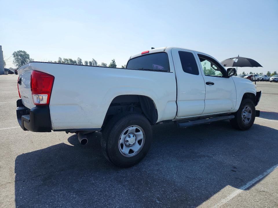 2017 Toyota Tacoma VIN 5TFRX5GN7HX081857 COPART salvage auction — FRONT END, Ca - Salvage Certificate, sold $5,600 on 2026-07-28 (photo 3)