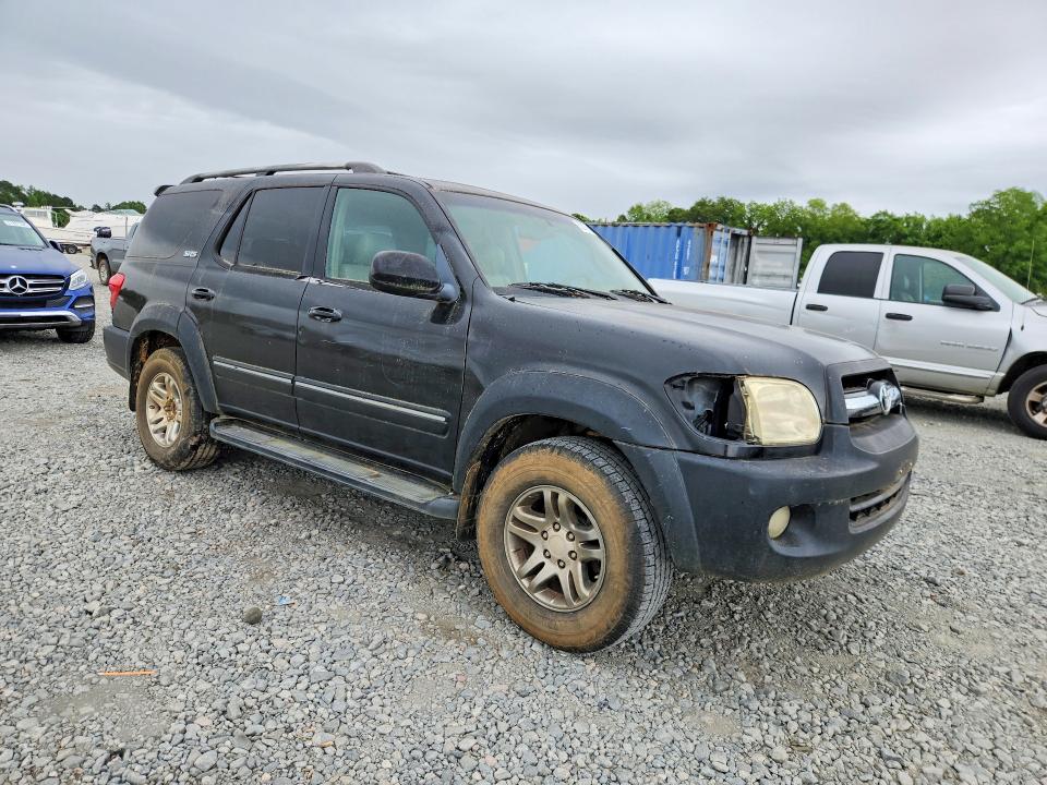 2005 Toyota Sequoia VIN 5TDZT34A05S262494 COPART salvage auction — FRONT END, Mt - Certificate Of Title, sold $975 on 2026-07-28 (photo 4)