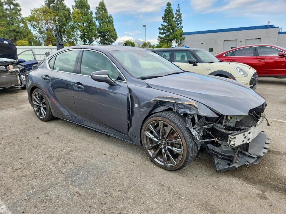 2022 Lexus Is 350 VIN JTHGZ1B28N5049299 COPART salvage auction — FRONT END, Ca - Salvage Certificate, sold $14,200 on 2026-07-03 (photo 4)