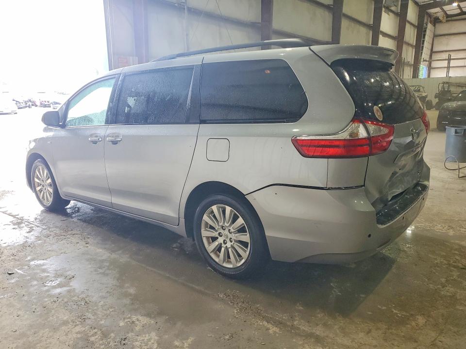 2016 Toyota Sienna VIN 5TDDK3DC3GS137801 COPART salvage auction — REAR END, Ky - Cert Of Title-Salvage, sold $6,100 on 2026-07-15 (photo 2)