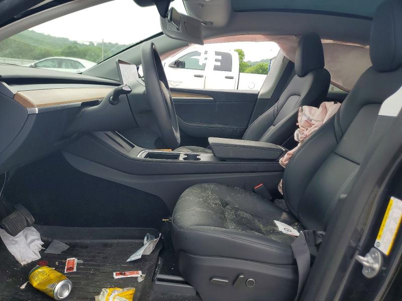 2025 Tesla VIN 7SAYGDEDXSA349611 COPART salvage auction — FRONT END, MS - CERT OF TITLE-SALVAGED, sold $6,900 on 2026-07-27 (photo 7)