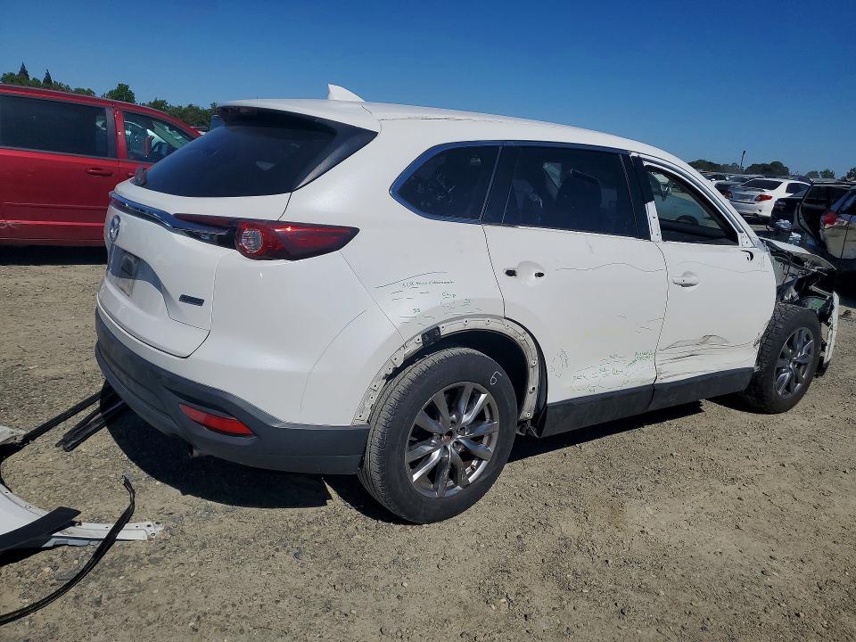 2018 Mazda Cx-9 VIN JM3TCACY4J0209603 COPART salvage auction — FRONT END, Ca - Salvage Certificate, sold $3,850 on 2026-07-14 (photo 3)