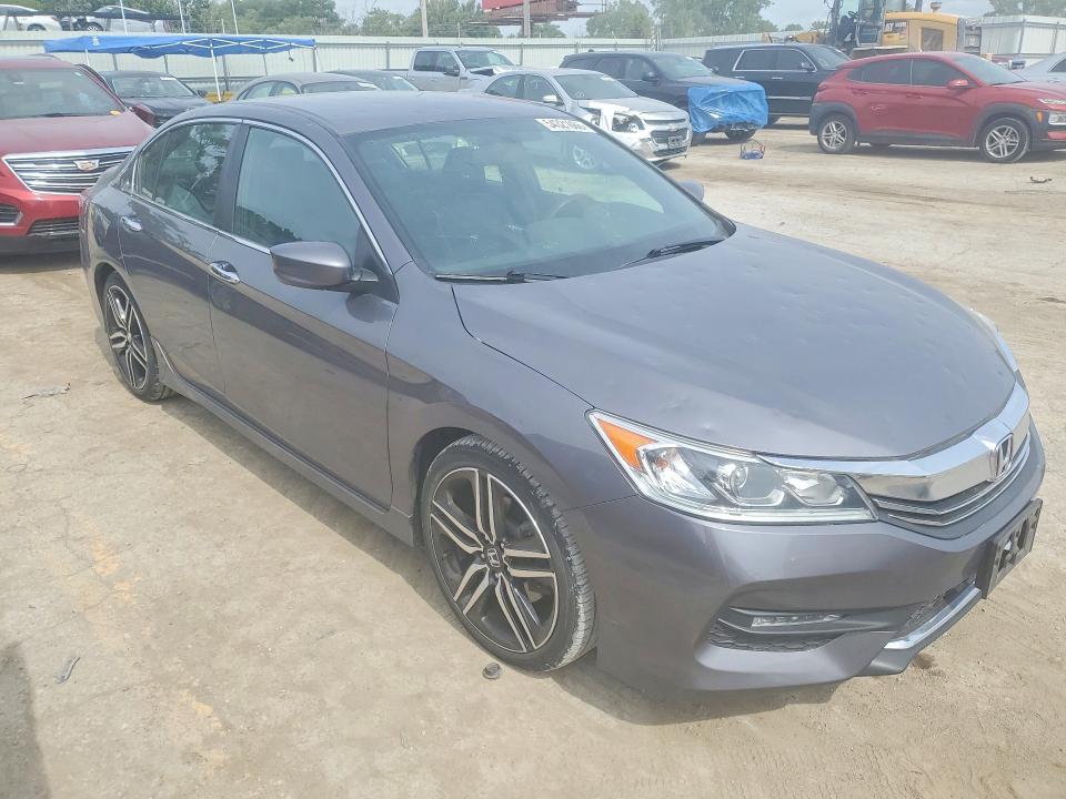 2017 Honda Accord VIN 1HGCR2F16HA279590 COPART salvage auction — HAIL, Mn - Cert Of Title-Salvage, sold $175 on 2026-07-22 (photo 4)