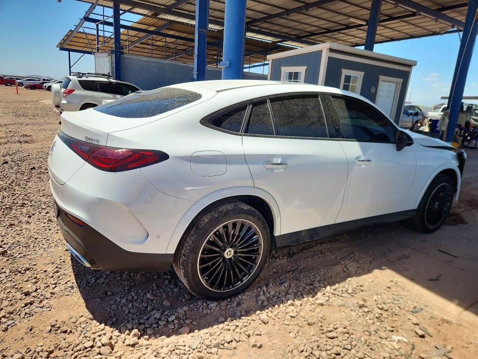 2025 Mercedes-benz VIN W1NKJ4HB0SF357495 COPART salvage auction — FRONT END, Az - Cert Of Title - Salvage, sold $32,250 on 2026-07-07 (photo 3)