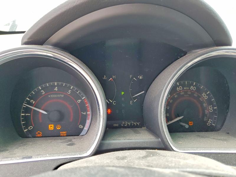 2009 Toyota Highlander VIN JTEDA41A492006328 COPART salvage auction — NORMAL WEAR, Al - Certificate Of Title, sold $3,300 on 2026-07-02 (photo 9)