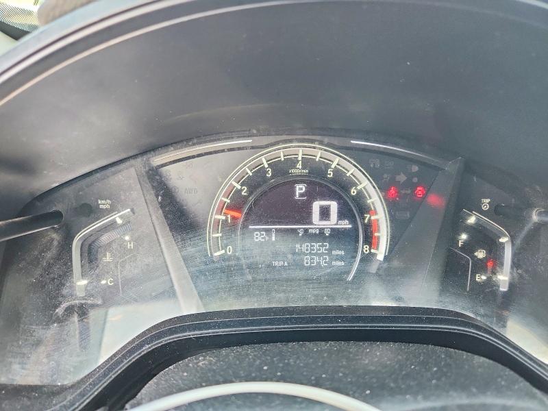 2018 Honda Cr-v VIN 5J6RW5H32JL002991 COPART salvage auction — FRONT END, Fl - Certificate Of Title (P), sold $8,900 on 2026-07-28 (photo 9)