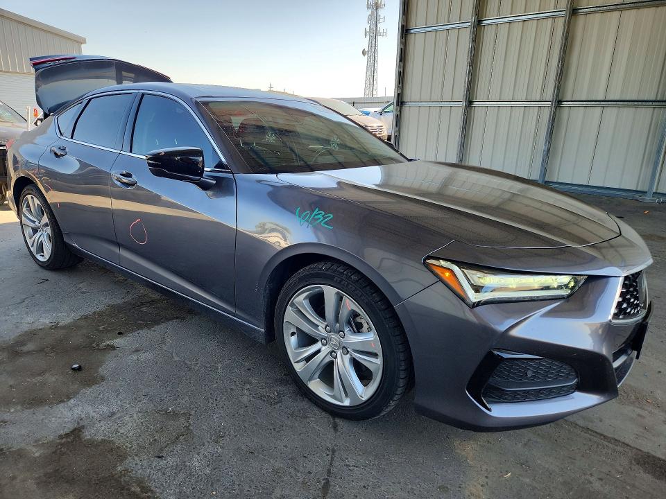 2023 Acura Tlx VIN 19UUB5F43PA000793 COPART salvage auction — REAR END, Ca - Salvage Certificate, sold $9,400 on 2026-07-02 (photo 4)