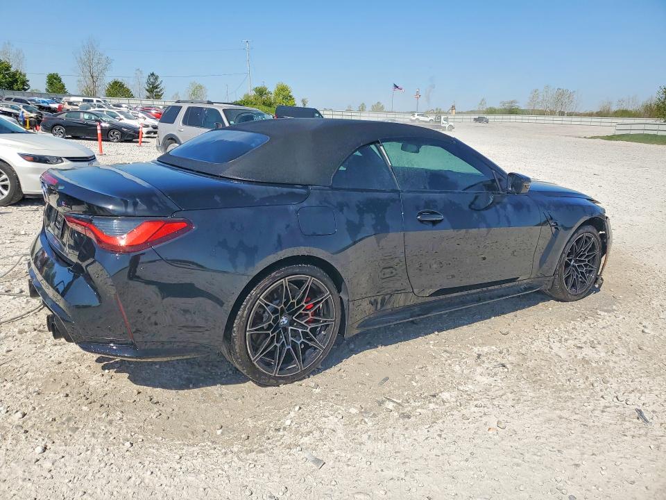 2024 BMW M4 VIN WBS33BA05RCN89663 COPART salvage auction — FRONT END, MI - CERT OF TITLE-SALVAGE VEHICLE, sold $20,400 on 2026-09-03 (photo 3)