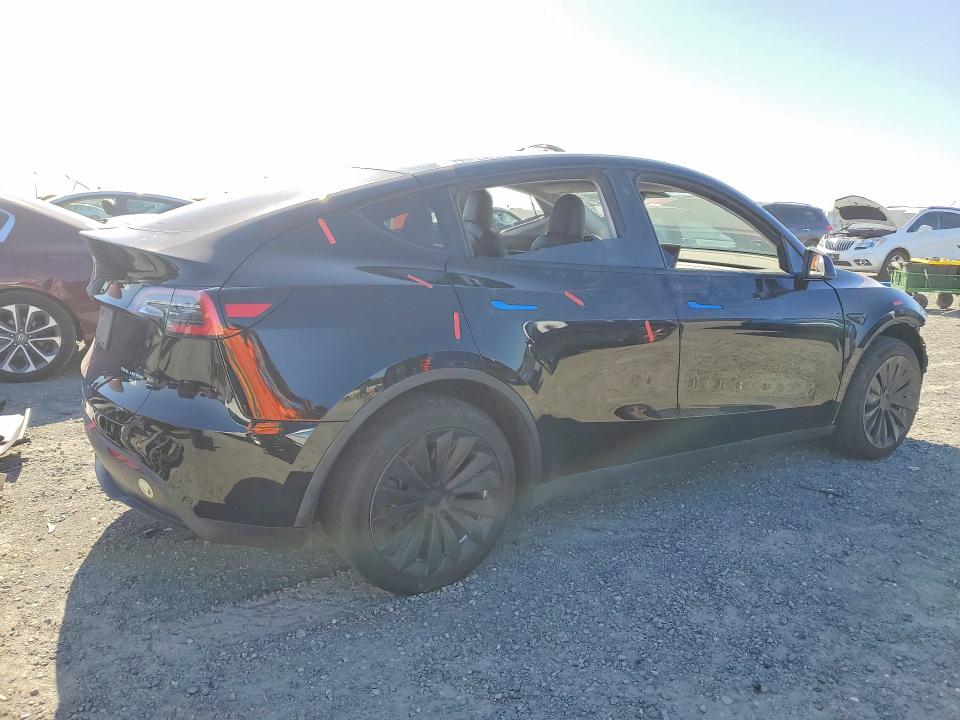 2020 Tesla Model y VIN 5YJYGDEE4LF044339 COPART salvage auction — FRONT END, Ca - Salvage Certificate, sold $6,200 on 2026-07-02 (photo 3)