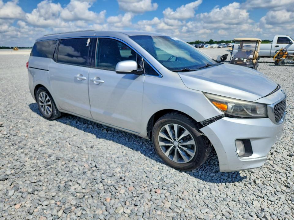 2016 Kia SEDONA VIN KNDMC5C14G6170847 COPART salvage auction — FRONT END, Salvage Title, sold $1,050 on 2026-07-10 (photo 4)