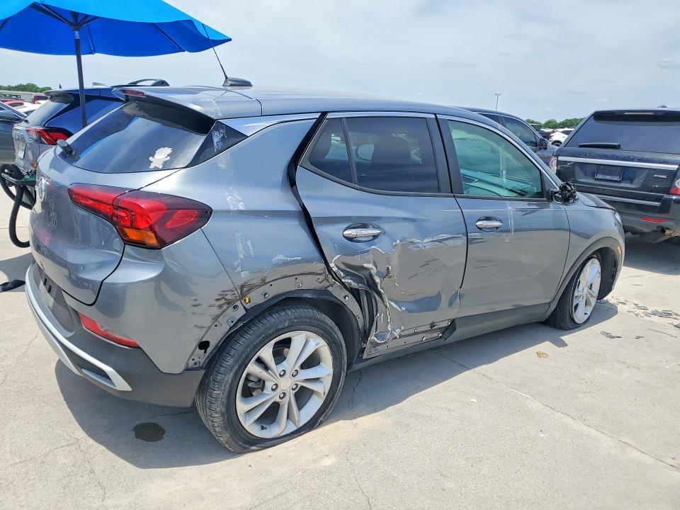 2021 Buick Encore VIN KL4MMBS21MB067145 COPART salvage auction — SIDE, Tx - Salvage Vehicle Title, sold $3,550 on 2026-07-13 (photo 3)