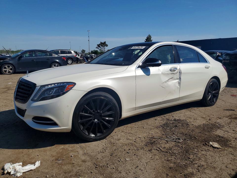 2015 Mercedes-benz S-klasse VIN WDDUG8FB0FA126565 COPART salvage auction — SIDE, Mi - Certificate Of Title, sold $5,800 on 2026-07-28 (photo 1)