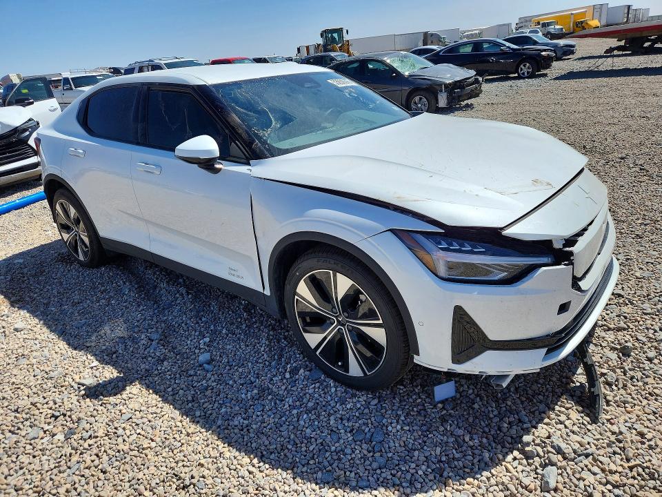 2024 Polestar 2 VIN YSMFE3KA3RL238766 COPART salvage auction — FRONT END, Tx - Salvage Vehicle Title, sold $9,000 on 2026-08-11 (photo 4)