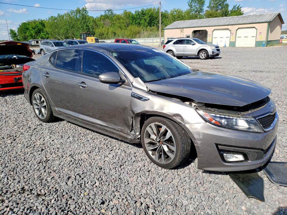 2015 Kia VIN 5XXGR4A63FG393188 COPART salvage auction — FRONT END, Il - Salvage Certificate, sold $425 on 2026-07-06 (photo 4)