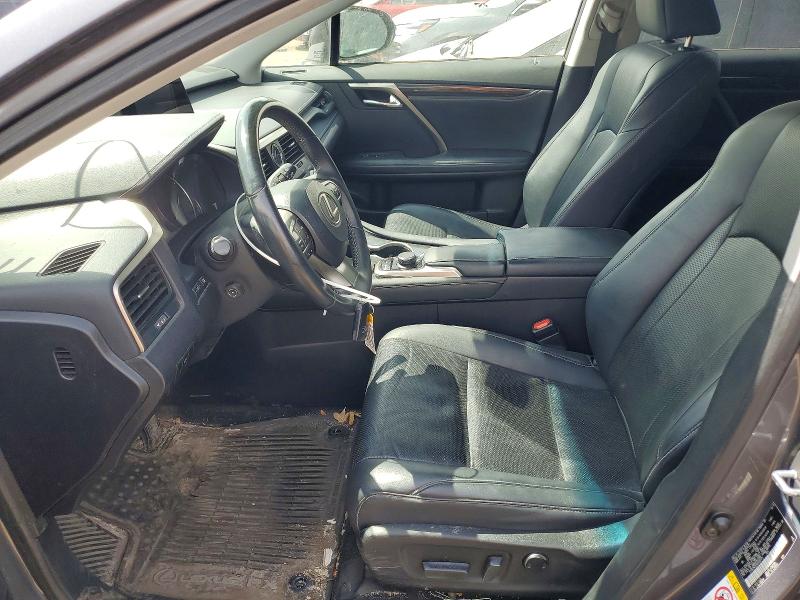 2016 Lexus Rx 350 VIN 2T2BZMCA2GC002175 COPART salvage auction — MINOR DENT/SCRATCHES, IL - CERTIFICATE OF TITLE (P), sold $13,200 on 2026-07-28 (photo 7)
