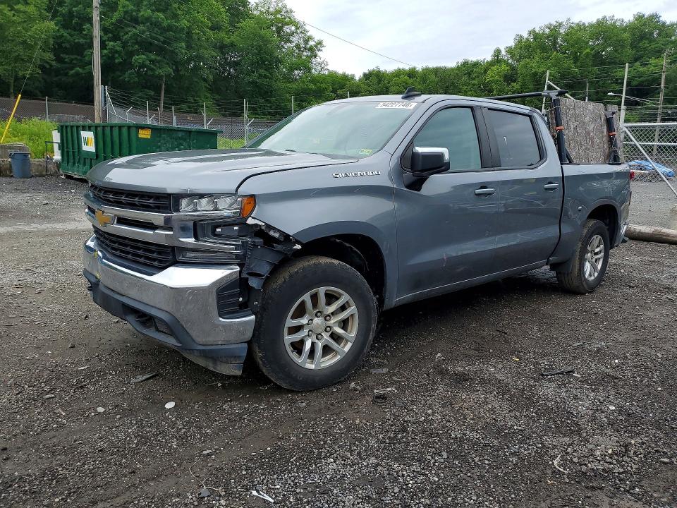 2021 Chevrolet Silverado 1500 VIN 1GCPYJEK4MZ337005 — COPART salvage auction photo