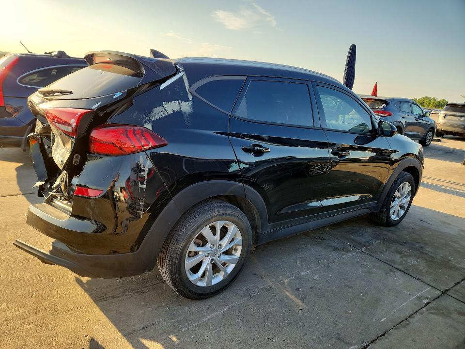 2019 Hyundai Tucson VIN KM8J3CA45KU014854 COPART salvage auction — REAR END, Tx - Salvage Vehicle Title, sold $6,100 on 2026-07-06 (photo 3)