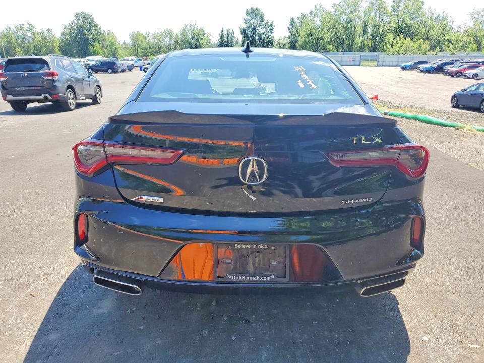 2021 Acura Tlx VIN 19UUB6F52MA011696 COPART salvage auction — SIDE, Wa - Bill Of Sale, sold $8,200 on 2026-07-22 (photo 6)