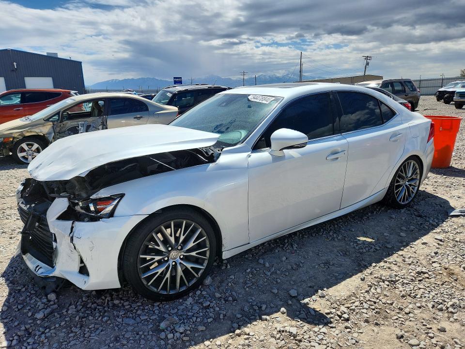 2018 Lexus Is VIN JTHBA1D20J5067076 COPART salvage auction — FRONT END, Ut - Salvage Certificate, sold $2,400 on 2026-07-28 (photo 1)