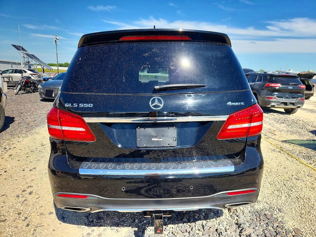 2017 Mercedes-Benz GLS-Class VIN 4JGDF7DE5HA832613 COPART salvage auction — Front End, VA - CERTIFICATE OF TITLE (P), sold $10,500 on 2026-07-01 (photo 6)