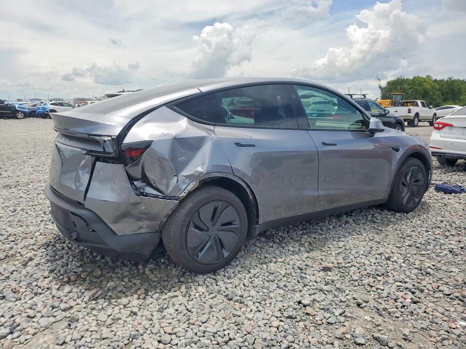 2026 Tesla Model y VIN 7SAYGDED2TF525166 COPART salvage auction — REAR END, Fl - Cert Of Title Slvg Rebuildable, sold $20,000 on 2026-07-15 (photo 3)