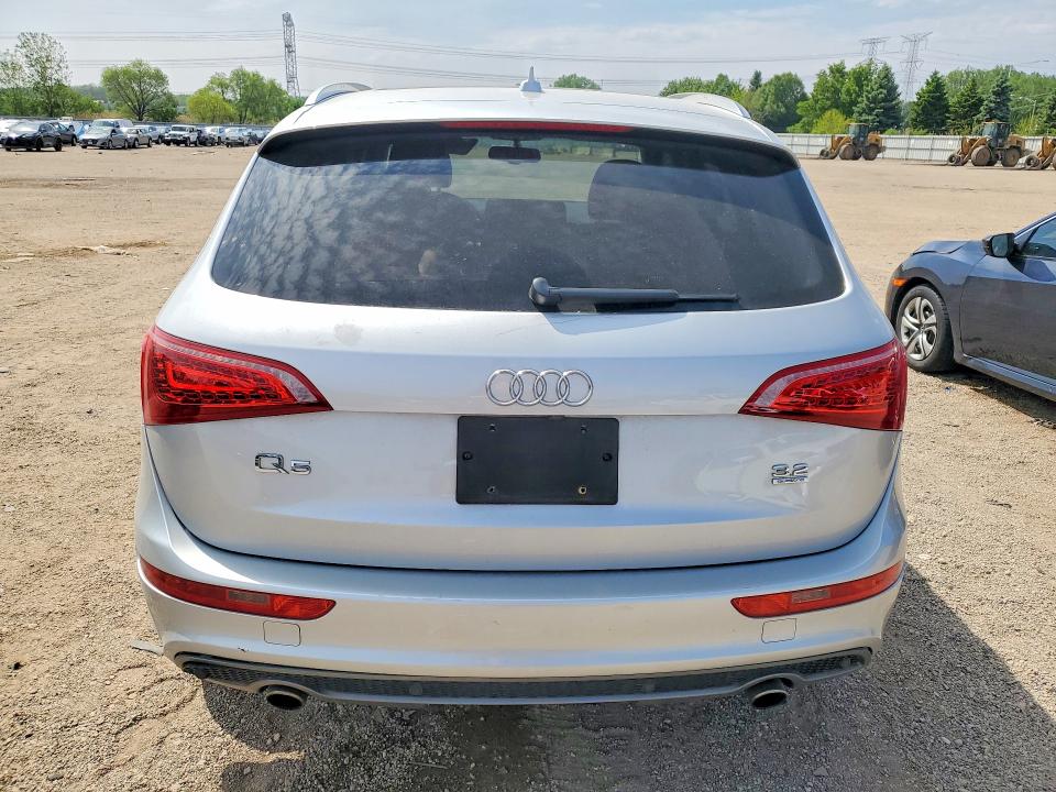 2012 Audi Q5 VIN WA1DKAFP4CA086315 COPART salvage auction — FRONT END, Il - Salvage Certificate, sold $1,300 on 2026-07-07 (photo 6)
