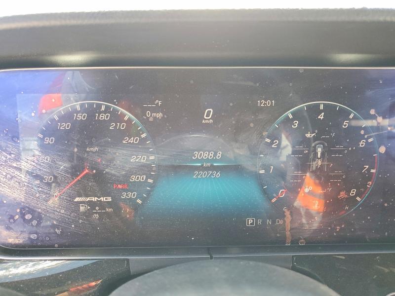 2019 Mercedes-benz VIN WDD7X6BB1KA008008 COPART salvage auction — FRONT END, Nv - Salvage Title, sold $10,700 on 2026-08-12 (photo 9)