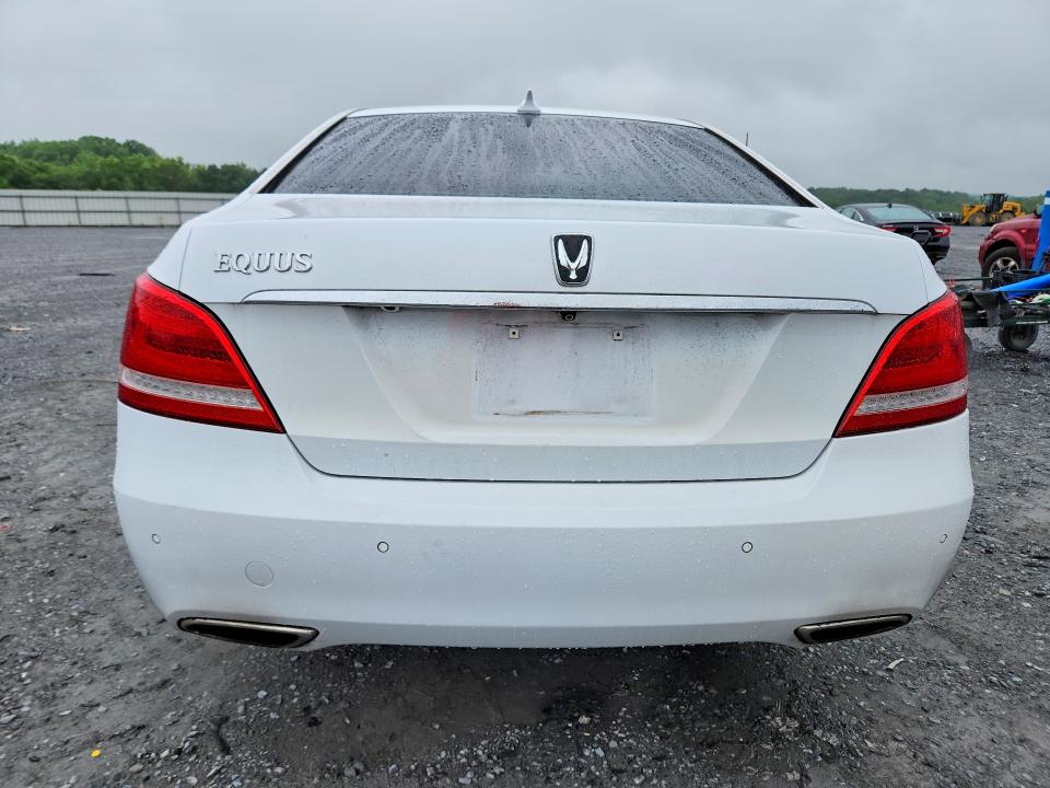 2015 Hyundai Equus VIN KMHGH4JH3FU092818 COPART salvage auction — FRONT END, NC - SALVAGE CERTIFICATE OF TITLE, sold $1,500 on 2026-07-29 (photo 6)
