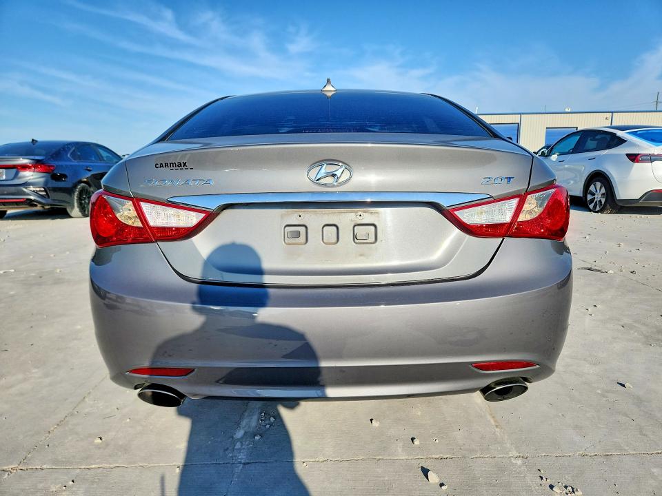 2013 Hyundai Sonata VIN 5NPEC4AB6DH719590 COPART salvage auction — FRONT END, Tx - Salvage Vehicle Title, sold $2,200 on 2026-07-10 (photo 6)