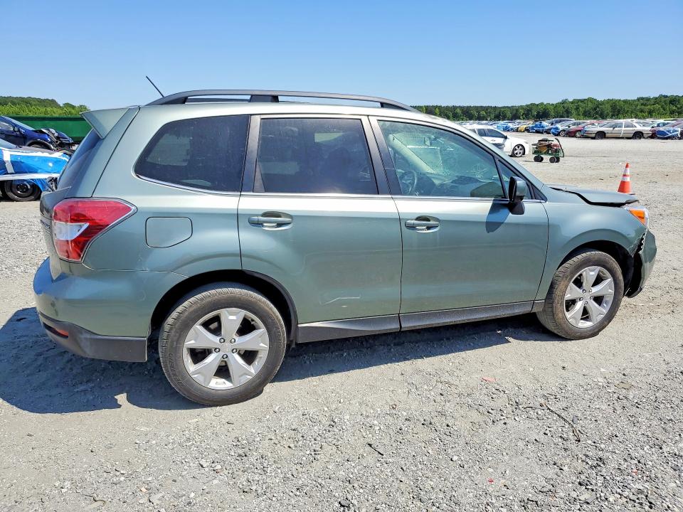 2014 Subaru Forester VIN JF2SJAHC3EH539796 COPART salvage auction — FRONT END, Sc - Cert Of Title-Salvage, sold $1,800 on 2026-07-06 (photo 3)