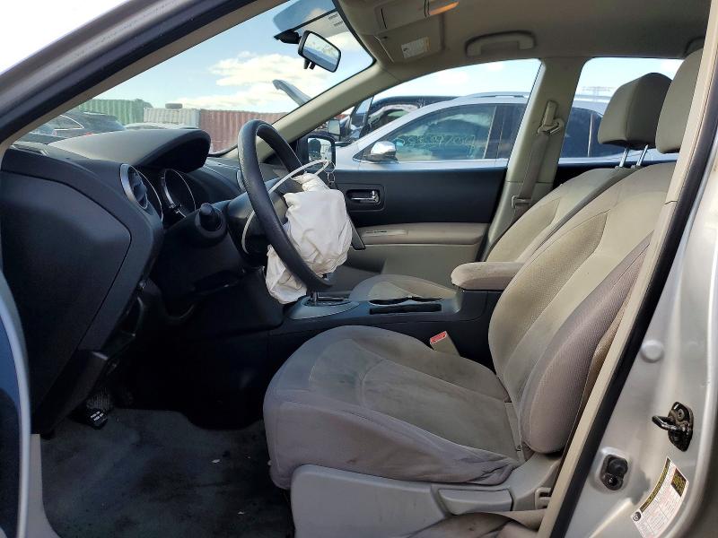 2009 Nissan Rogue sport VIN JN8AS58T19W041374 COPART salvage auction — FRONT END, Il - Salvage Certificate, sold $300 on 2026-07-14 (photo 7)
